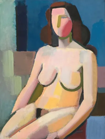 Seated Female Nude 20