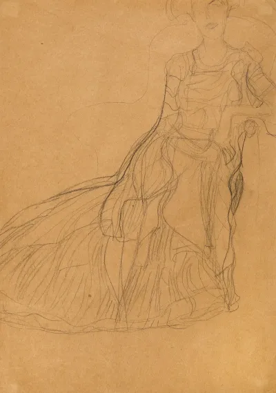 Seated Lady Adele Bloch Bauer