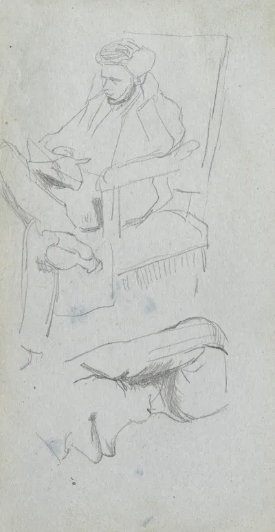 Seated Male Figure 2