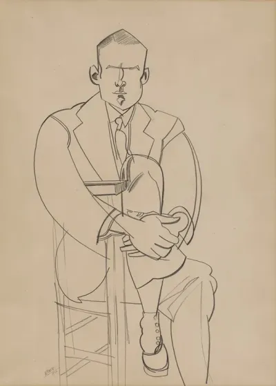 Seated Man 7