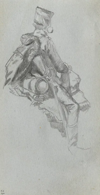 Seated Soldier