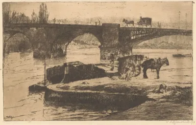Seinekade In Parijs