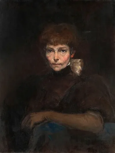 Selbstportrat Der Kunstlerin