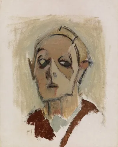Self Portrait En Face I