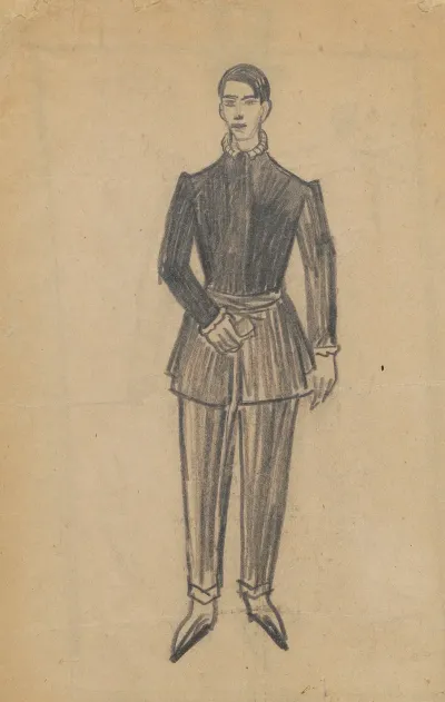 Self Portrait In A Spanish Costume 3