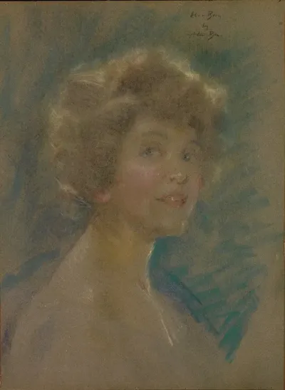 Self Portrait In Light Tones