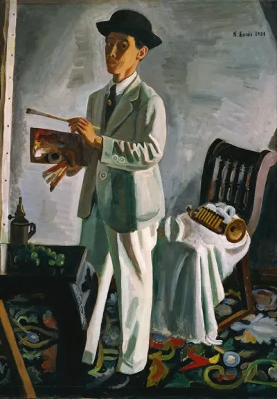 Self Portrait With A Hat 3