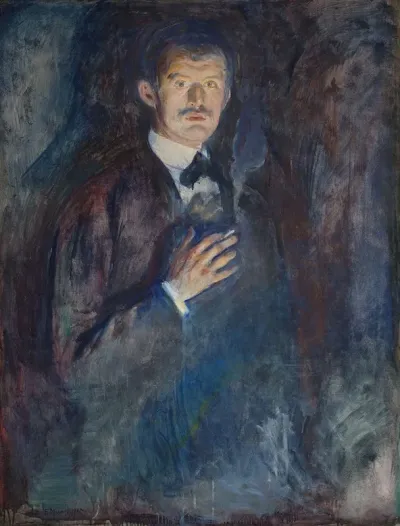 Self Portrait With Cigarette 2