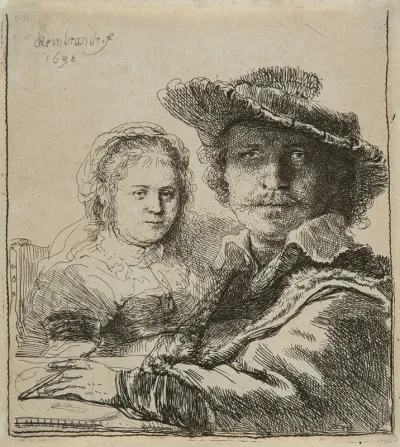 Self Portrait With Saskia