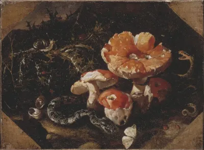 Serpents Fly Agarics And Thistles