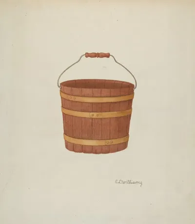 Shaker Cedar Basket