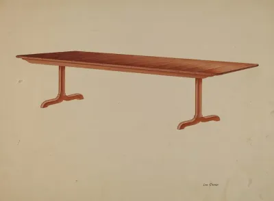 Shaker Refectory Table