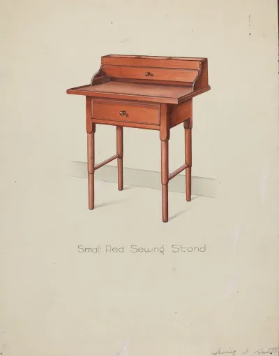Shaker Sewing Table 2