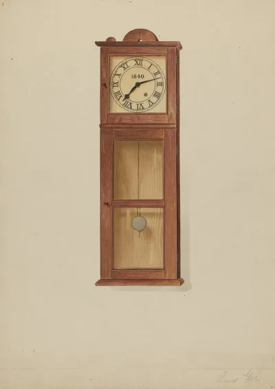 Shaker Wall Clock