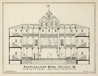 Shakespeares Globe Theatre Conjectural Reconstruction