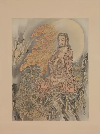 Shakyamuni Subjugating Demons
