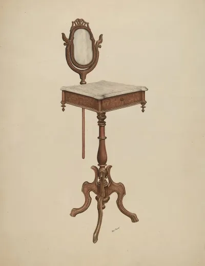 Shaving Stand 4