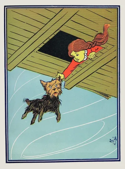 She Caught Toto By The Ear