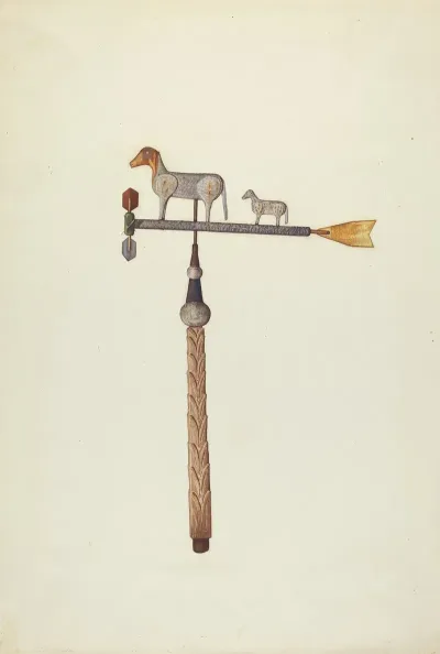 Sheep Weather Vane