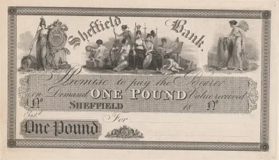 Sheffield Bank One Pound Note