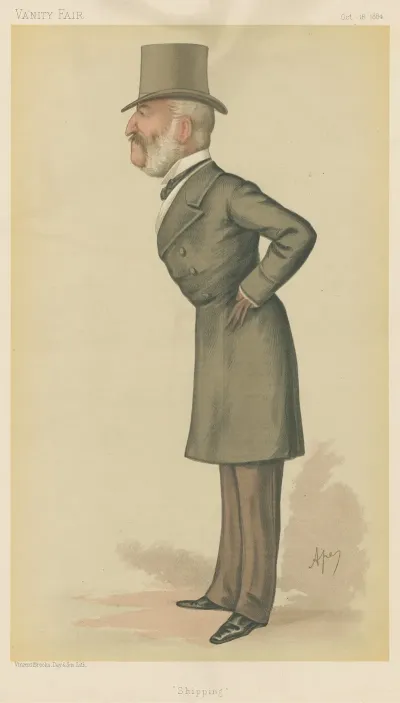 Shipping Officials Shipping Mr Charles Mark Palmer October 18 1884