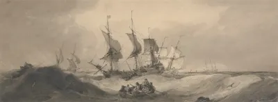 Shipping On A Stormy Day