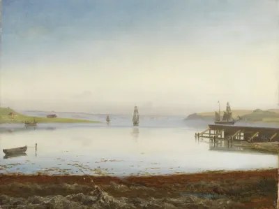 Ships On A Fiord