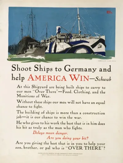 Shoot Ships To Germany Help America Win Schwab