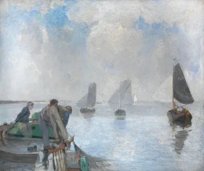 Shrimpers On The Lower Scheldt