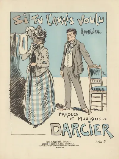 Si Tu Lavais Voulu Romance Paroles Et Musique De Darcier