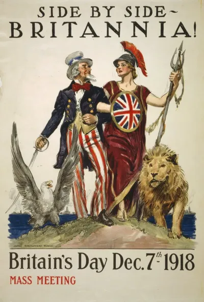 Side By Side Britannia Britains Day Dec 7th
