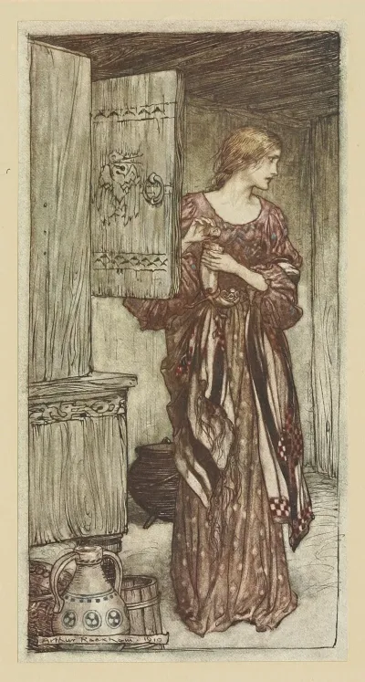 Sieglinde Prepares Hundings Draught For The Night
