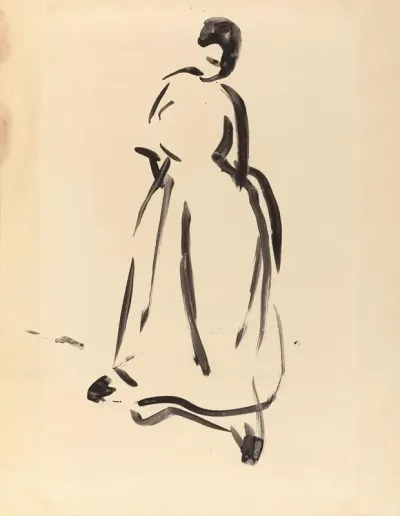 Silhouette Of A Woman