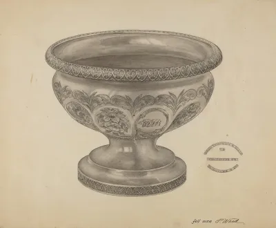 Silver Christening Bowl 4