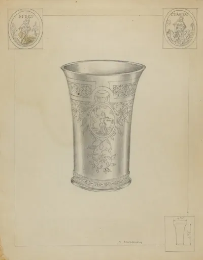 Silver Communion Beakers