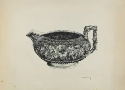 Silver Creamer 10