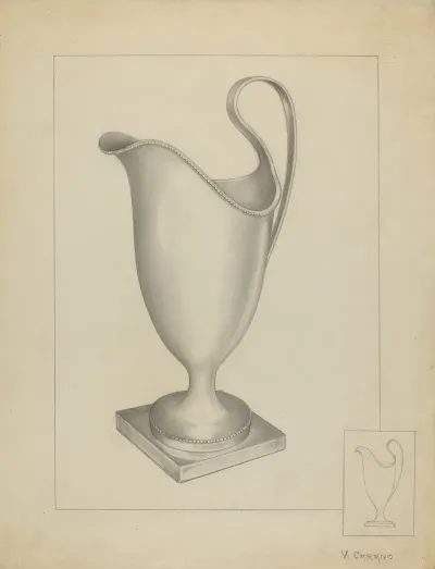 Silver Creamer 35