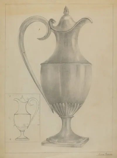 Silver Flagon 4