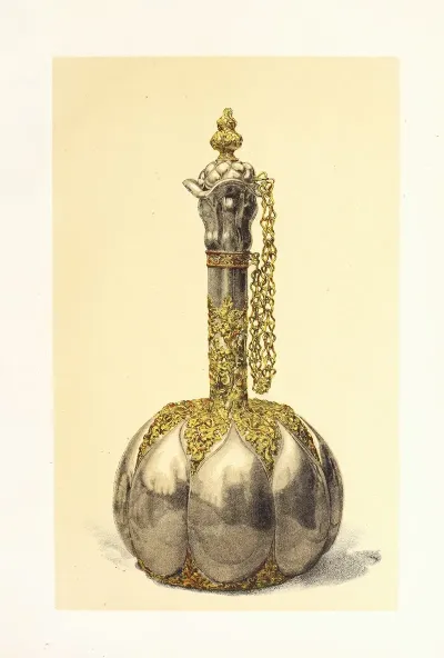 Silver Gilt Frame Enriched With Translucent Enamels