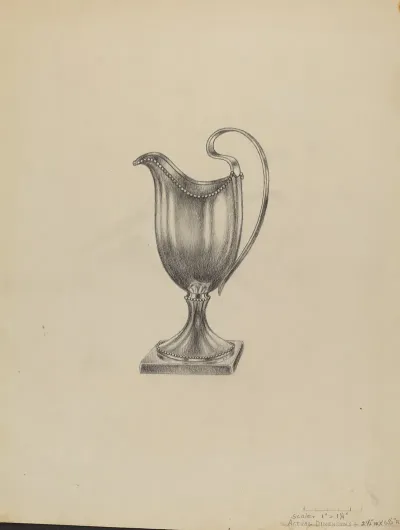 Silver Pitcher 12