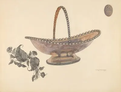 Silver Plate Bread Basket
