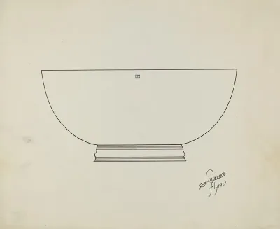 Silver Punch Bowl