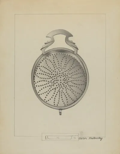 Silver Punch Strainer