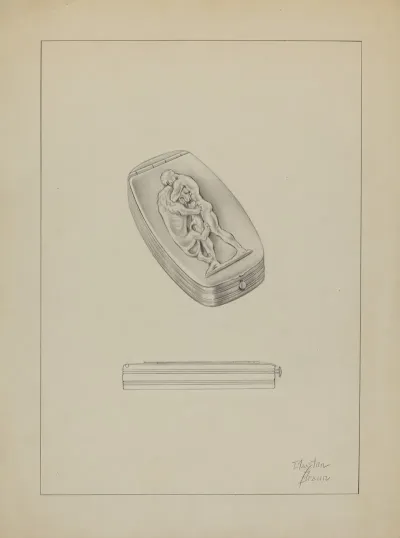 Silver Snuff Box