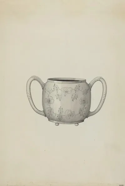 Silver Spoon Holder