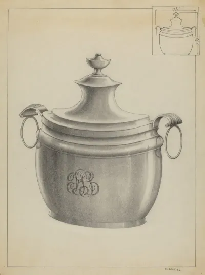 Silver Sugar Bowl 27