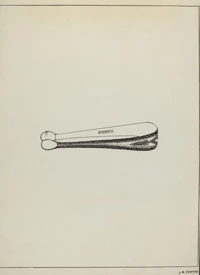 Silver Sugar Tongs 7