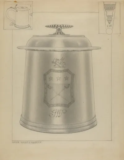 Silver Tankard 22