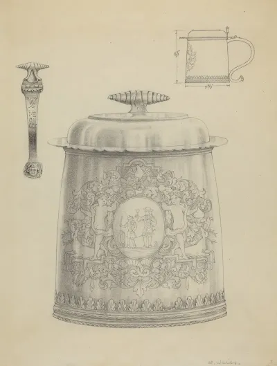 Silver Tankard 61