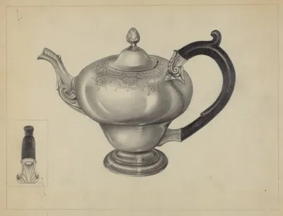 Silver Teapot 2